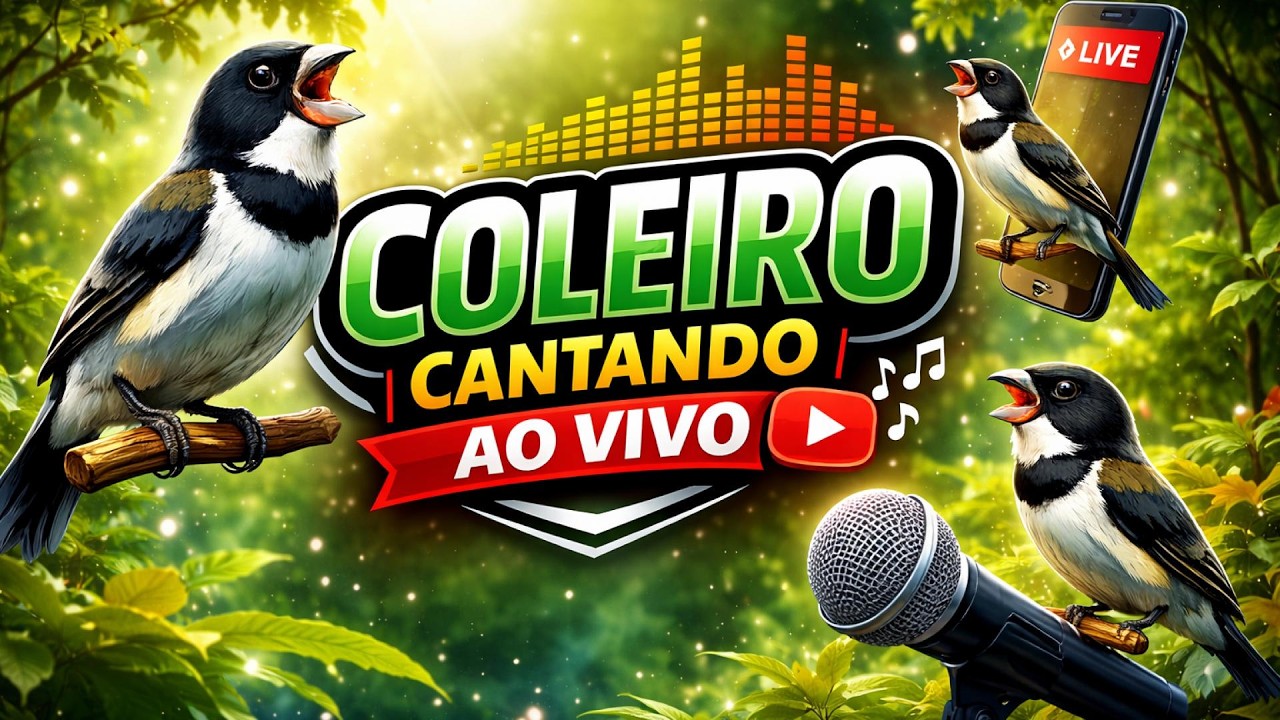 Coleiro Canto Real está ao vivo!