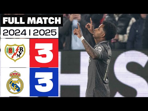 Rayo Vallecano 3-3 Real Madrid | PARTIDO COMPLETO | LALIGA EA SPORTS 2024/25