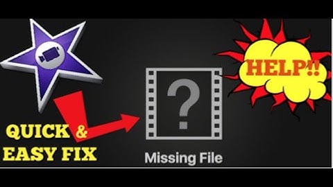 How To Fix iMovie Missing Camera Issue | SOLUTION TO EXPORTING MISSING FILE TUTORIAL | IMOVIE 2020
