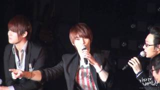 [JAEJOONG][기다려베이비] 20101012 JYJ SHOWCASE 'The Beginning' _ 깨알같은재중이모음