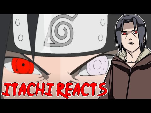 Itachi Reacts To If Sasuke vs Neji | chunin exams | animation