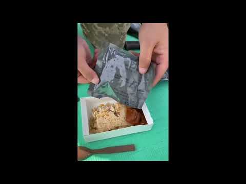 Військові України отримали корейські сухпайки
