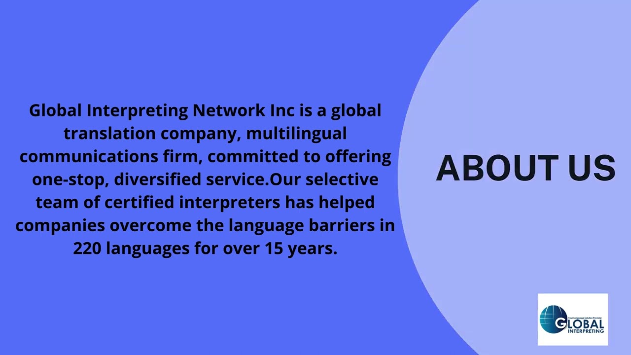 Translation Company YouTube