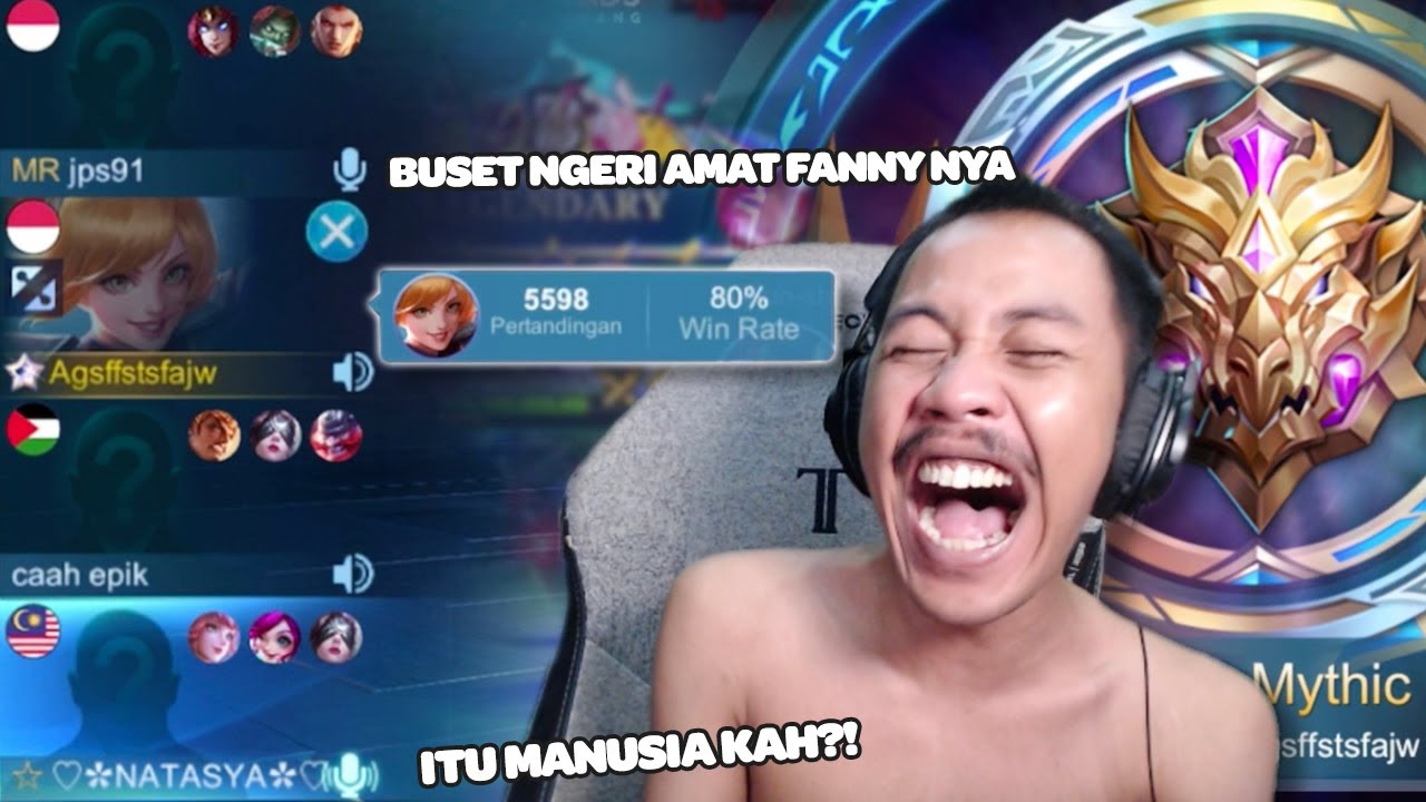 OTW Mythic Ditemani Cewek Random On Mic! Saatnya Kita Apaaa??? - Mobile Legends