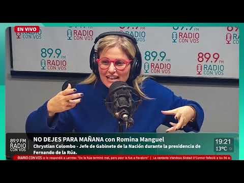 Chrystian Colombo - Jefe de Gabinete de la Nación durante la presidencia de Fernando de la Rúa |NDPM