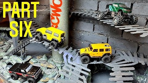 BUILDING AN INDOOR RC CRAWLER COURSE MICRO 1/24 PART 6