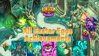 All Easter Eggs/Achievements！ Kingdom Rush 5 Alliance Undying Fury mini-campaign！王國保衛戰5 支線 彩蛋 成就 screenshot 4