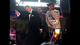 50 Cent and John Travolta turn up in France Profile