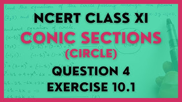 Conic Sections Exercise 10.1 Q4 Class 11 NCERT Maths