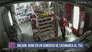 Otro robo en un comercio roldanense