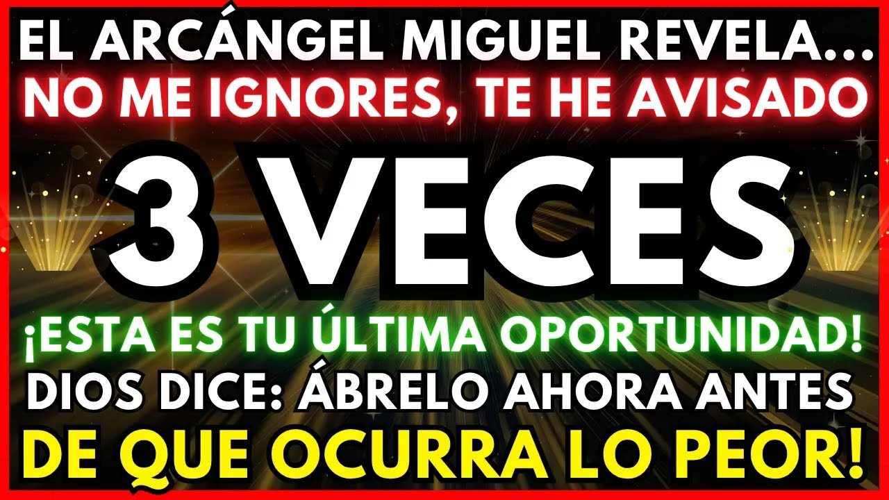 DIOS DICE: ESTE ES EL MENSAJE QUE HABÍAS ESTADO ESPERANDO… Y POR FIN LO ...