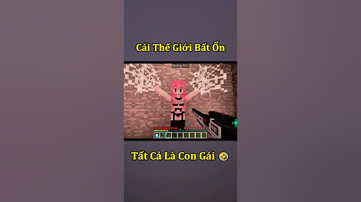 Minecraft Bất Ổn Khi Tất Cả Thế Giới Là Con Gái 🤣 #shorts