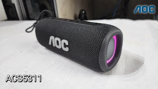 Unboxing (desembalando) AOC ACS5311