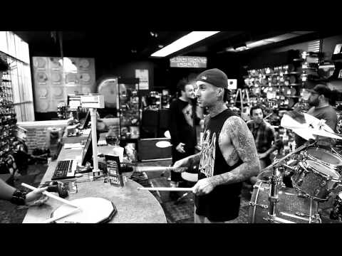 Travis Barker Rudiments At Guitar Center HD