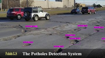 The Potholes Detection System using yolov4