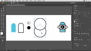 Illustrator Shapes Basics | Adobe Illustrator CC tutorials for beginners