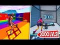 2000 *NOOB* PARKOUR LEVELS! - Fortnite Creative (Nederlands)