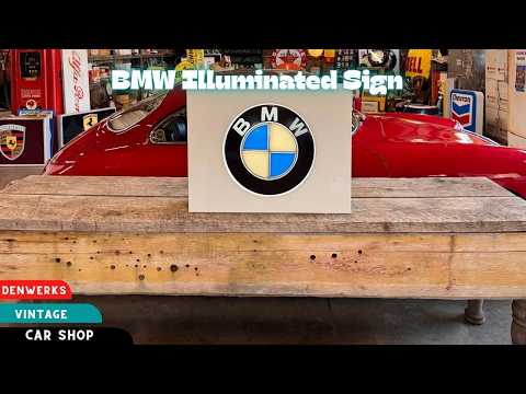 Original BMW Sign from Europe Denwerks Signs Automobilia