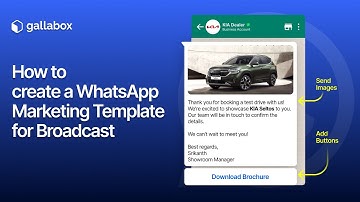 How to Create a Marketing WhatsApp Template for Broadcast.