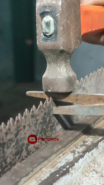 Kiat dan gagasan tukang, tip cara membuka mata gergaji kayu