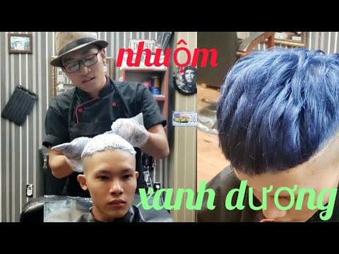 Nhuộm Màu Xanh - Hướng dẫn kĩ thuật nhuộm màu xanh dương đẹp và bền màu