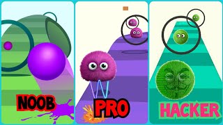NOOB vs PRO vs HACKER-Smile Road screenshot 5