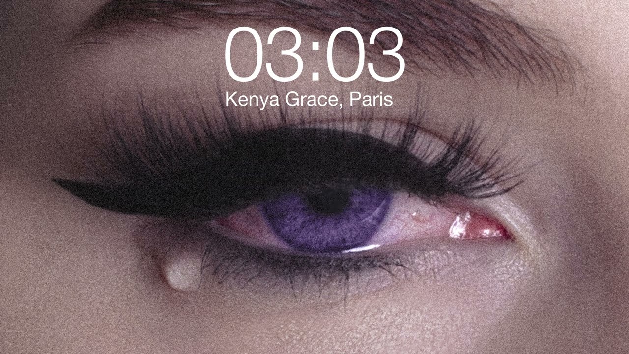 Kenya Grace   Paris Official Lyric Video