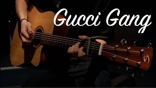 Gucci Gang cover on guitar