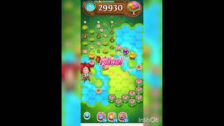 lvl1010#flowerpower #satisfying #pinkygames#candycrush screenshot 1