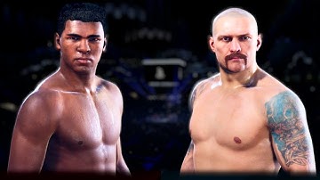 Muhammad Ali vs Oleksandr Usyk FULL FIGHT | Undisputed Boxing Game AI Simulation