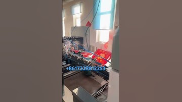 Rolam folder gluer with intelligent working in customer factory today #rolam #foldergluing #factory