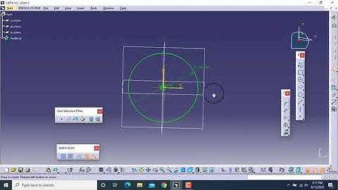CATIA- CIRCLE DISPLAY SETTINGS CIRCLE DISPLAY LIKE POLYGON