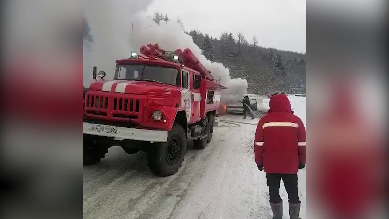Сонник сгорел автомобиль