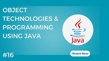 Object Technologies & Programming Using Java || #16 || Java Applet in Java
