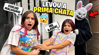 JÉSSICA E MANU FICARAM SOZINHAS EM CASA SOZINHAS E O COELHO MALVADÃO APARECEU *ficamos com medo screenshot 4