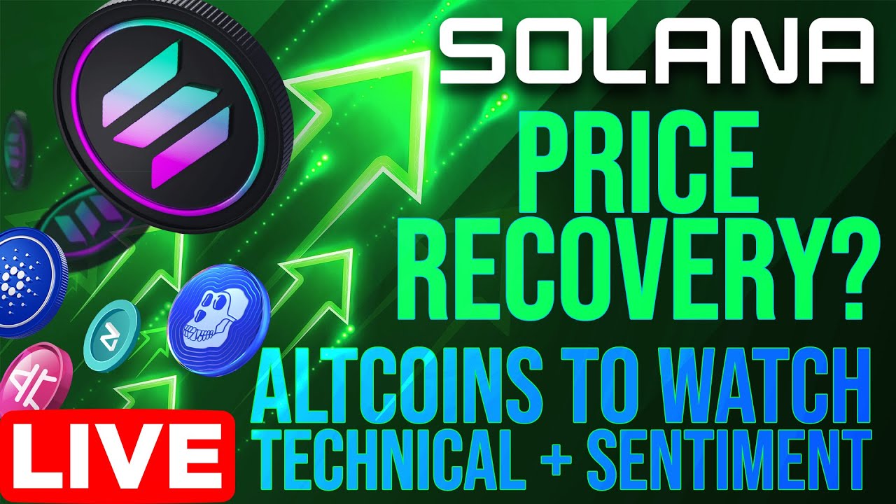 Solana Price Recovery? | Altcoins To Watch w/ @EvanAldo