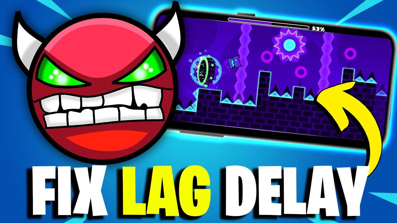 How To Fix Lag In Geometry Dash | Reduce Geometry Dash Lag - YouTube