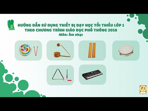 [SEDIDCO] - Hướng dẫn sử dụng thiết bị dạy học lớp 1 - Môn Âm nhạc - youtube