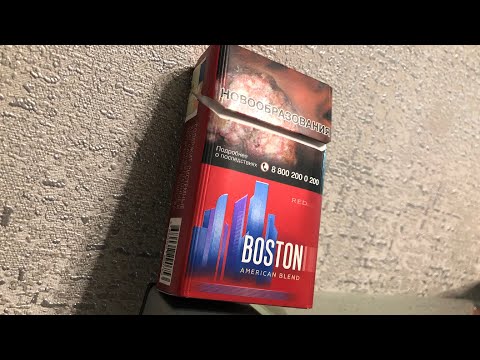 Обзор сигарет Boston American Blend