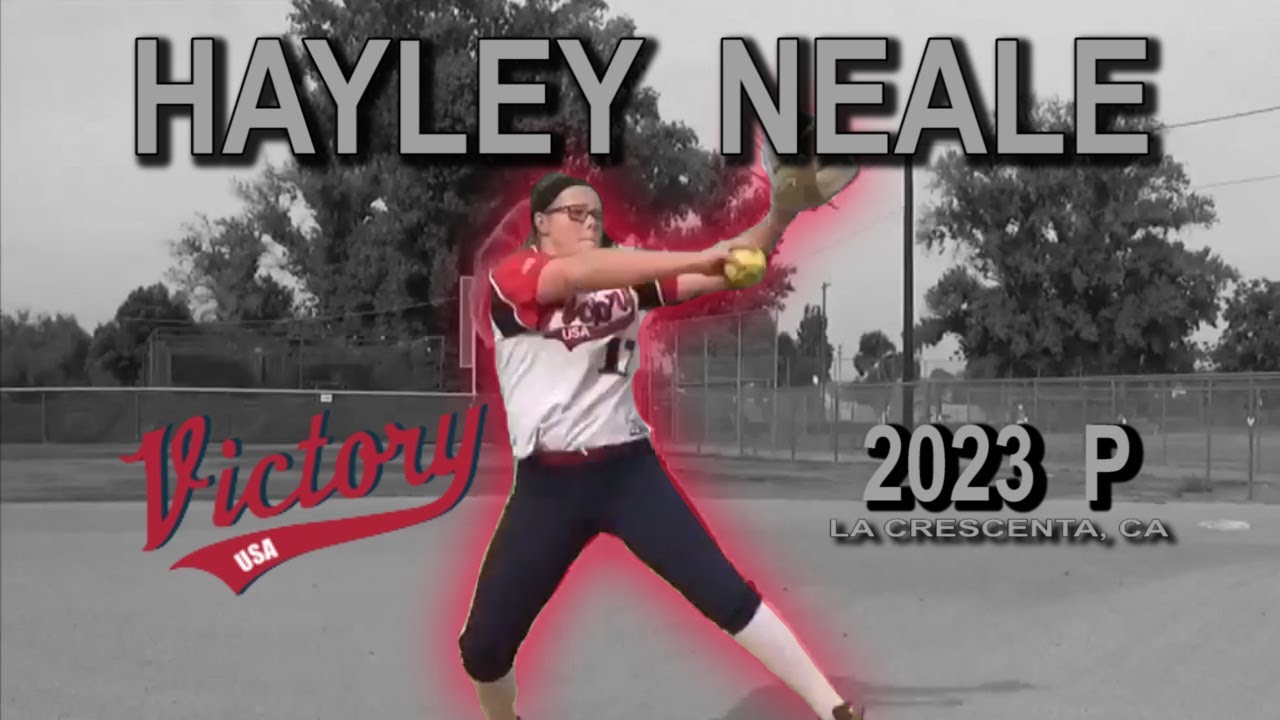 Hayler Pitcher 2023 Hayley Neale Pitcher Softball Skills Video (Victory USA) - YouTube