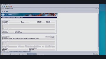 Referencing a JSWIFT PERMIT "LPCO" In ASYCUDA