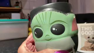 Baby yoda mug collection