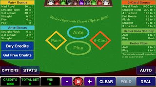 Ace 3-Card Poker - Free Android App screenshot 2