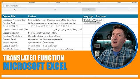 Excel Can Translate Languages?! Try These 2 Game-Changing Functions!