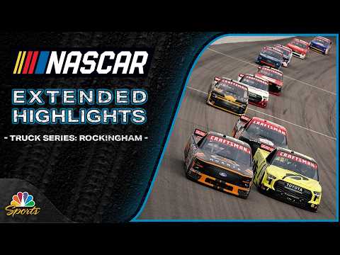 Craftsman Truck Series 2026: Rockingham Speedway | Extended Highlights | Motorsports On Nbc