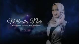 sholawat nabi (allohumma sholli ala Muhammad) - اللهم صل على محمد Miladia nur - cover