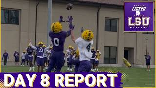 QB Battle Heating Up?! Clark Leads 1s While Defense DOMINATES LSU Practice
