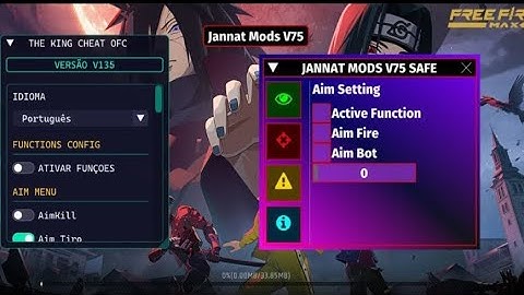 ROHAN MODS OFC FREE FIRE AWM HEADSHOT MOD MENU PANEL INJECTOR #Hack   #update injector 