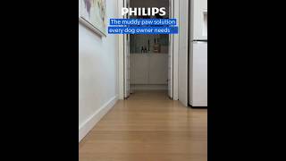 Effortless Muddy Paw Cleanup | Philips OneUp elecrtic mop