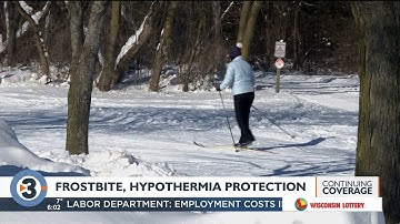 Tips for avoiding frostbite, hypothermia in cold weather